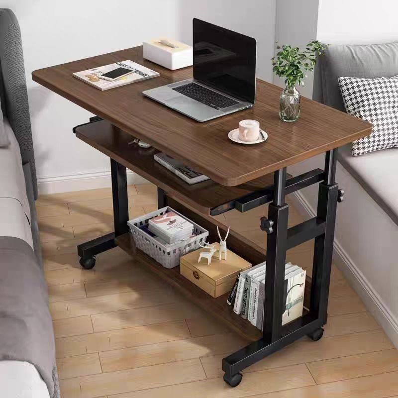Desk Setup Minimalist - Petite table mobile, table de chevet,