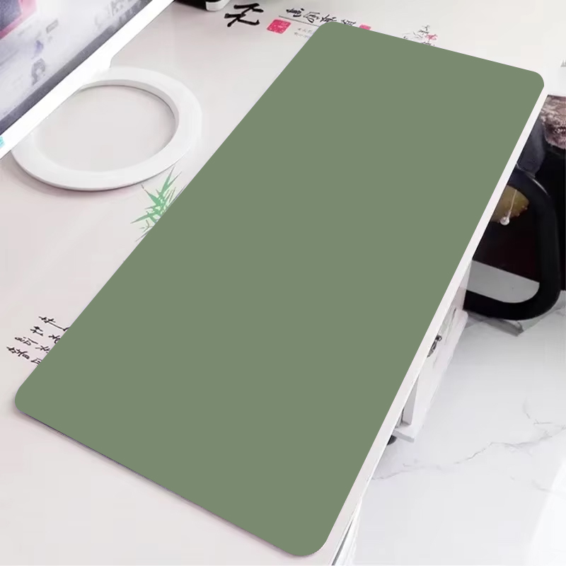 Desk Setup Laptop - Tapis de souris de jeu vert