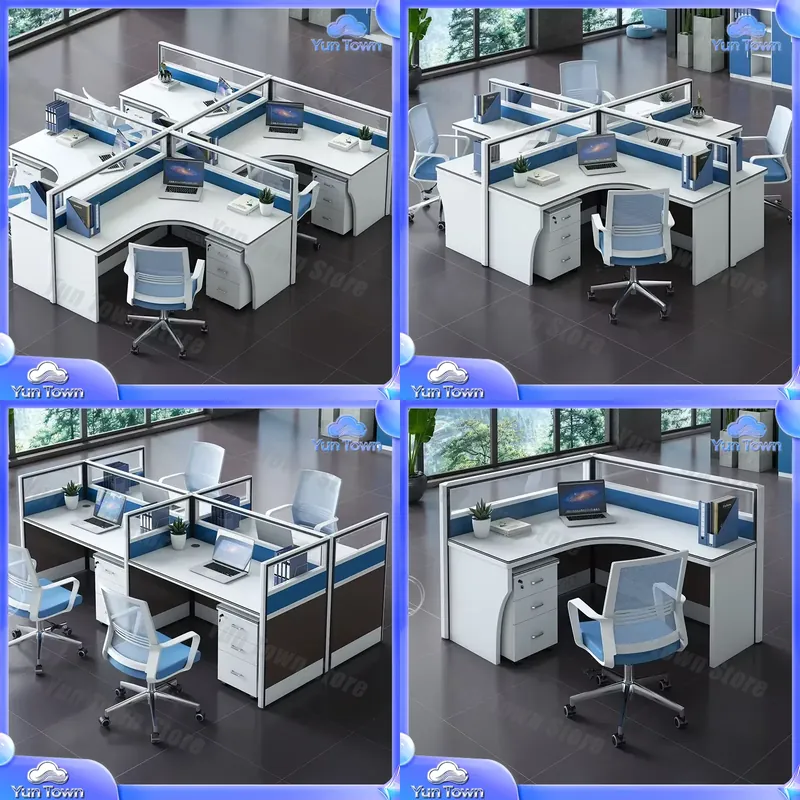 Desk Setup Workspace - Bureau de travail modulaire ouvert moderne