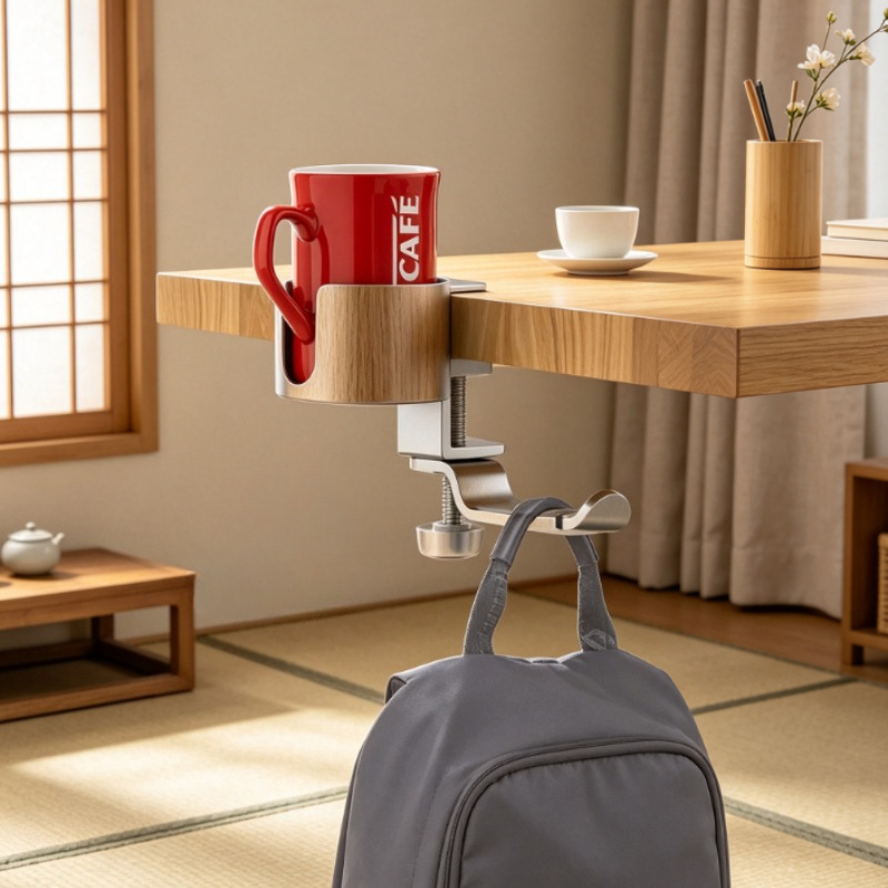Desk Setup For Office - Support de tasse rotatif de qualité