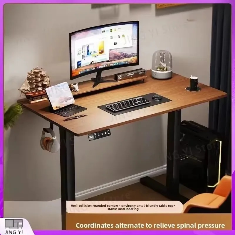 Desk Setup For Office - Bureau debout électrique réglable en hauteur