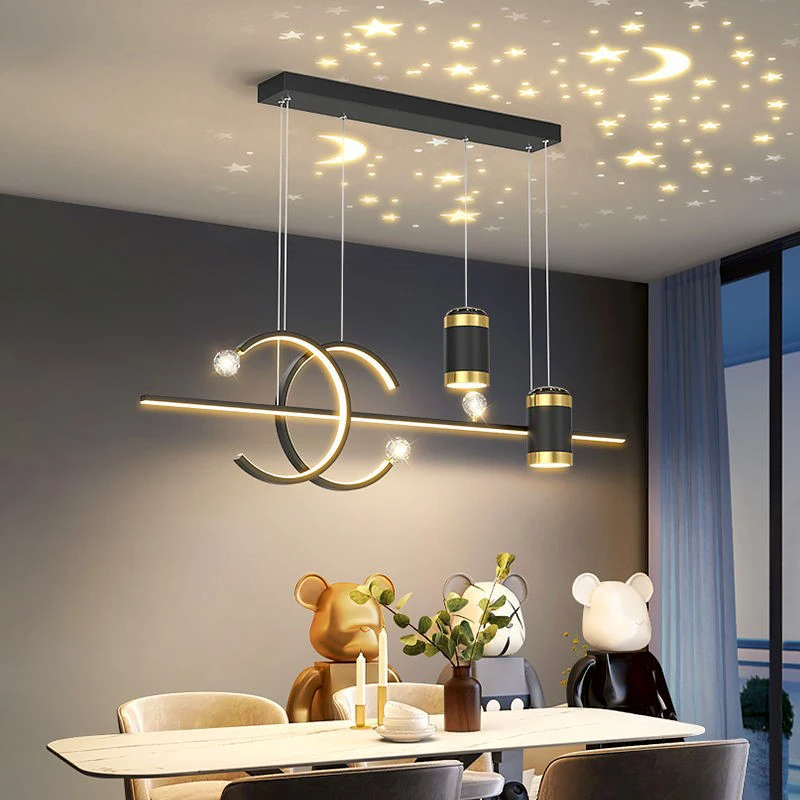 Desk Setup Minimalist - Luminaire suspendu LED de style nordique
