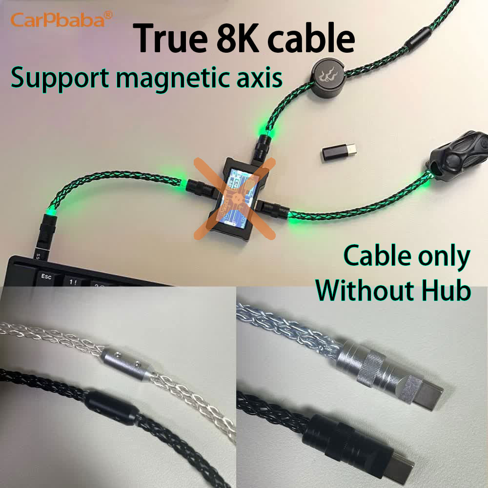 Desk Setup Hub - Hub USB K3HM6 Gaming Type-C vers