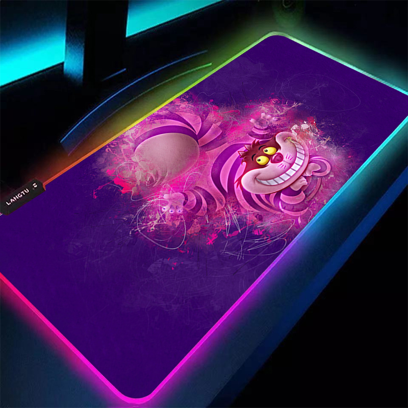 Desk Setup Laptop - Grand tapis de souris RGB A-Alices