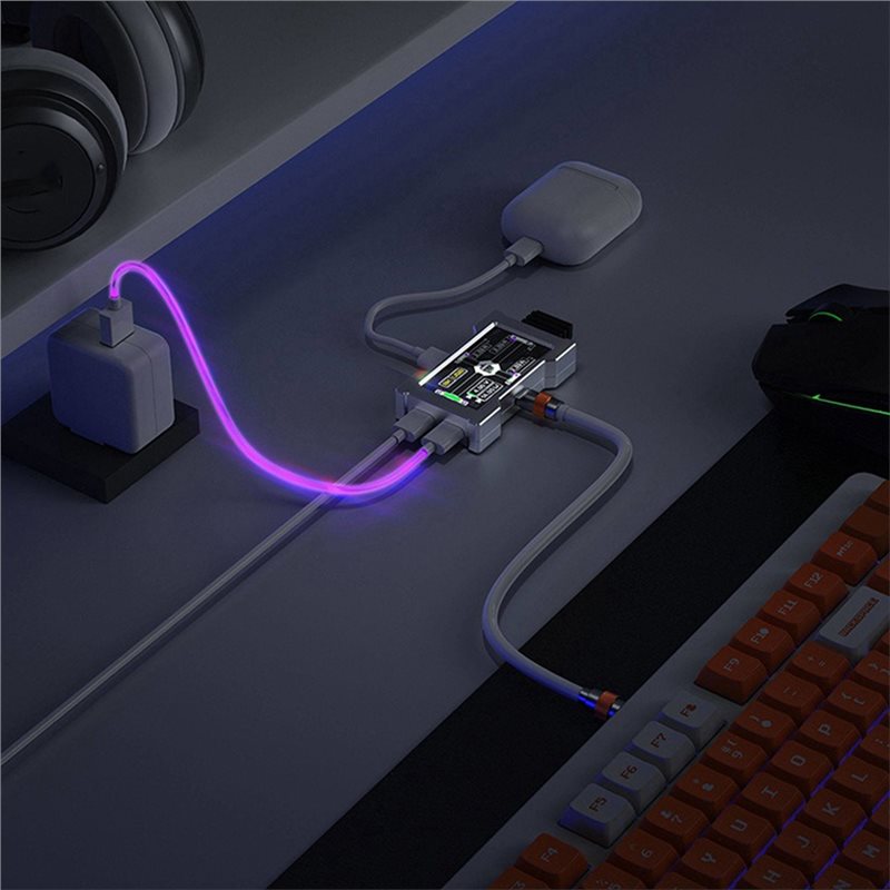 Hub USB HMLAB ZNEO Gaming 2-à- - Desk Setup Hub avis et prix