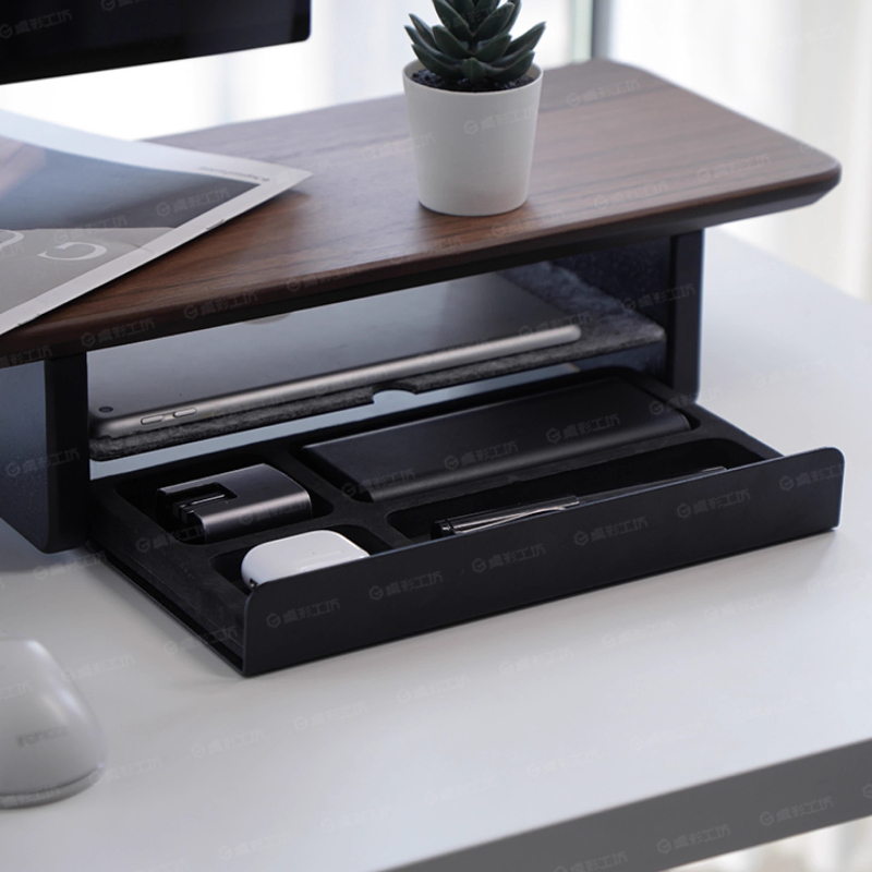 Support de moniteur, tiroirs d - Desk Setup For Office avis et prix