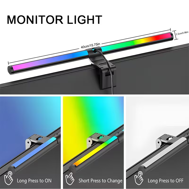 Barre lumineuse LED pour monit - Desk Setup No Computer avis et prix