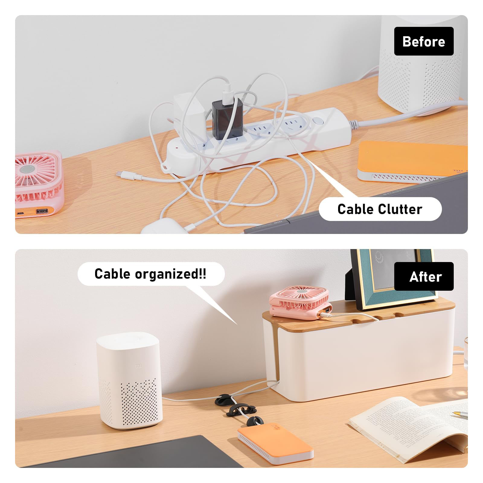 Grande boîte de gestion de câb - Desk Setup Hub avis et prix