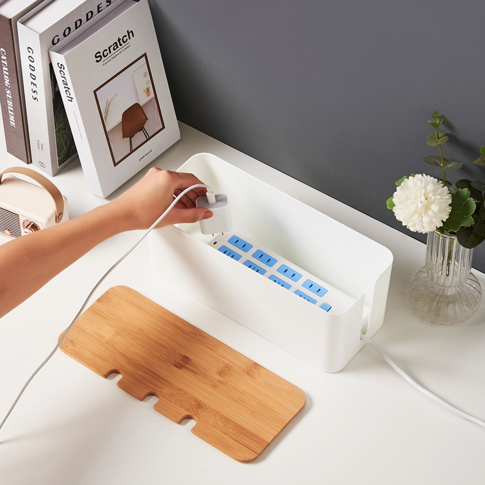 Grande boîte de gestion de câb - Desk Setup Hub avis et prix