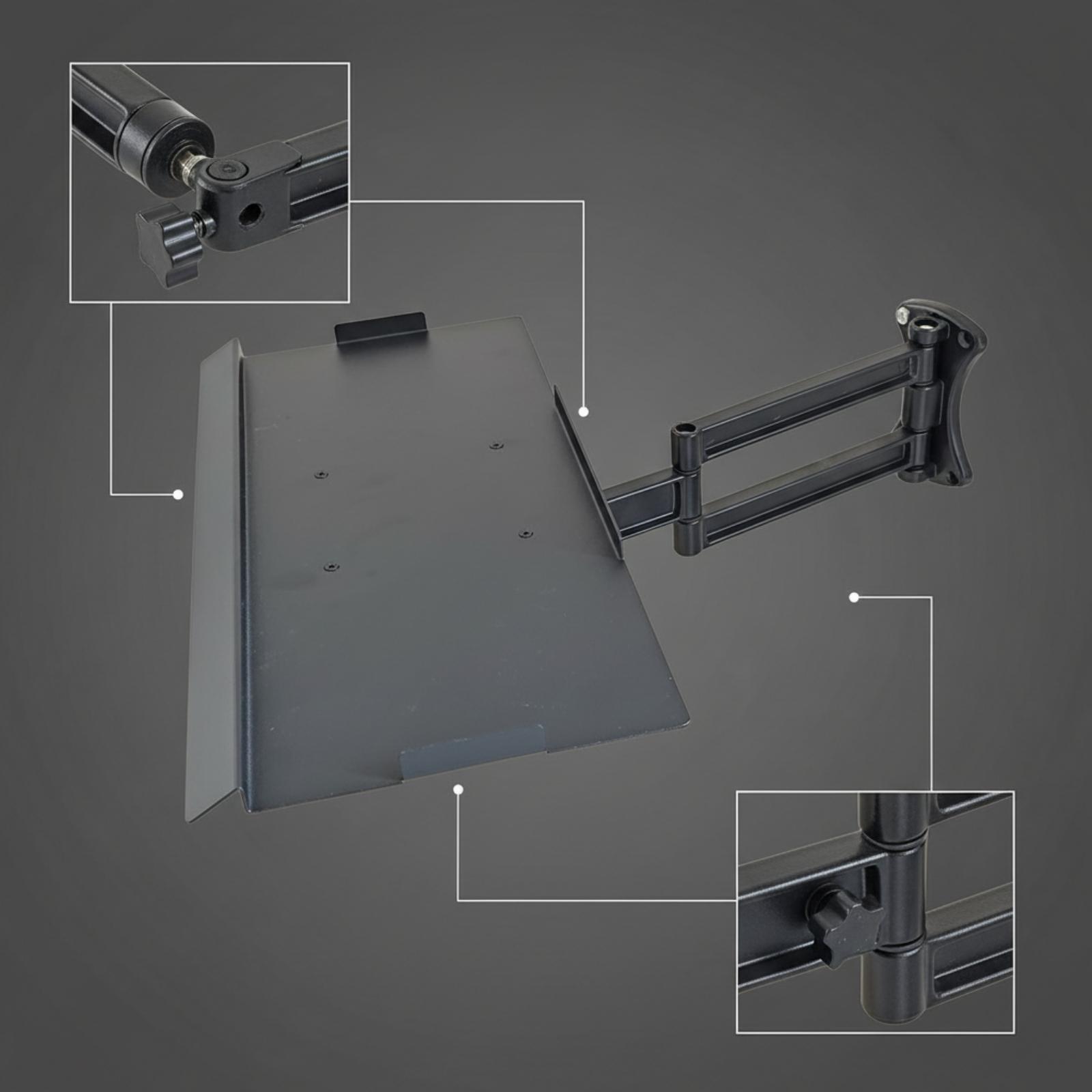Support de clavier en métal po - Desk Setup With Monitor Arm avis et prix