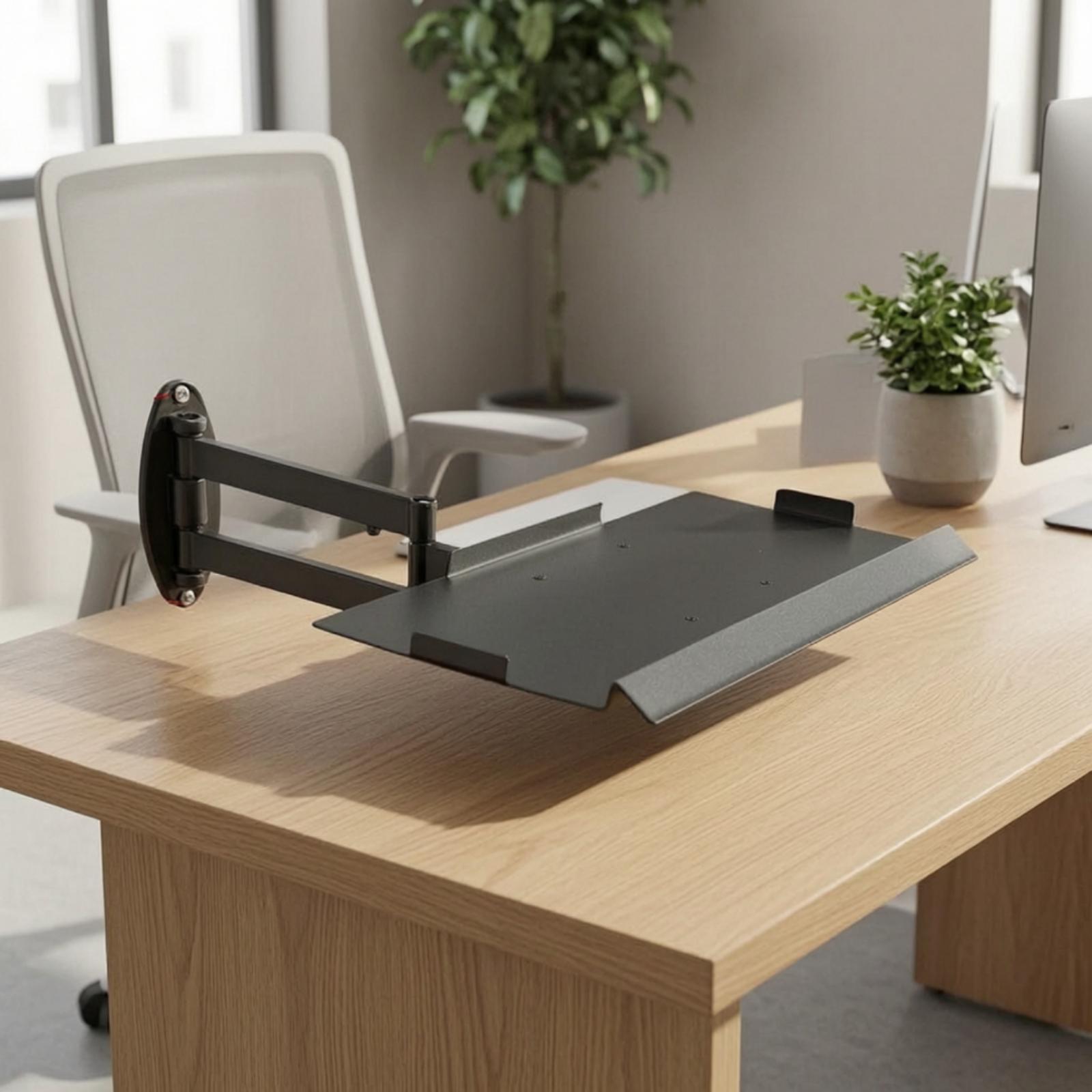 Support de clavier en métal po - Desk Setup With Monitor Arm avis et prix