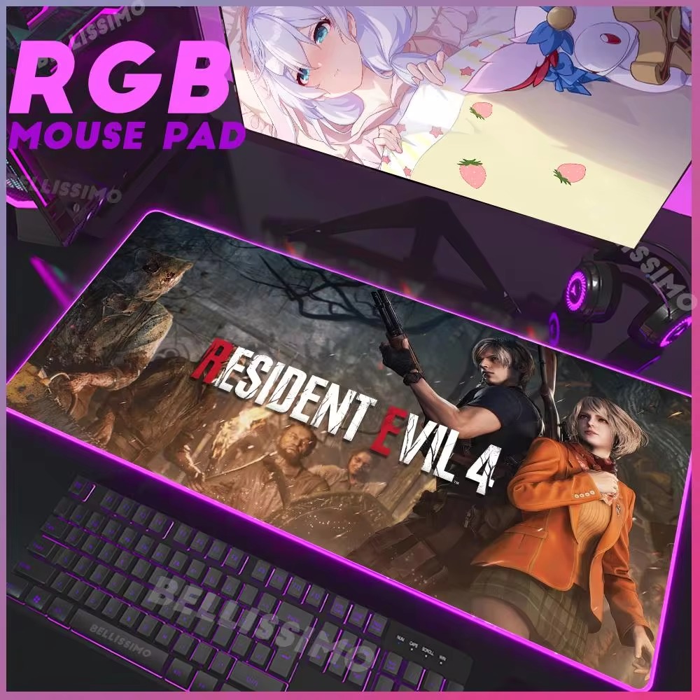 Tapis de souris de jeu RGB R R - Desk Setup Laptop avis et prix