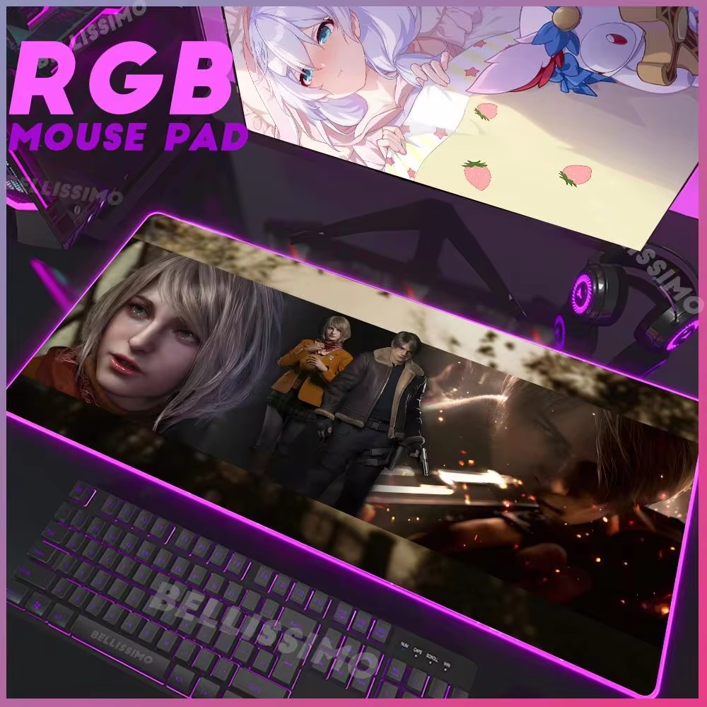 Tapis de souris de jeu RGB R R - Desk Setup Laptop avis et prix