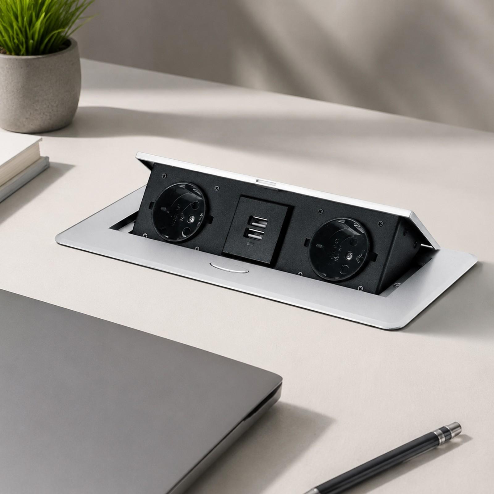 Prise de courant de bureau à i - Desk Setup Hub avis et prix
