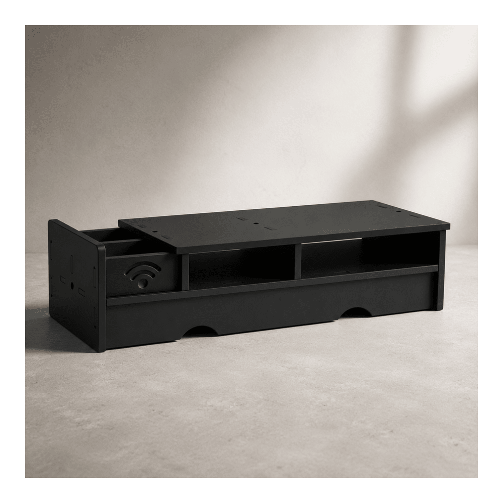 Boîte de rangement noire mate  - Desk Setup Bedroom avis et prix