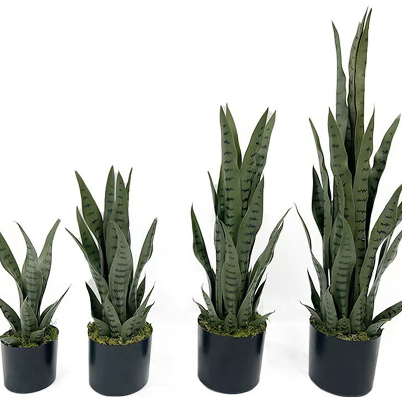 Plante artificielle Sansevieri - Desk Setup Plants avis et prix