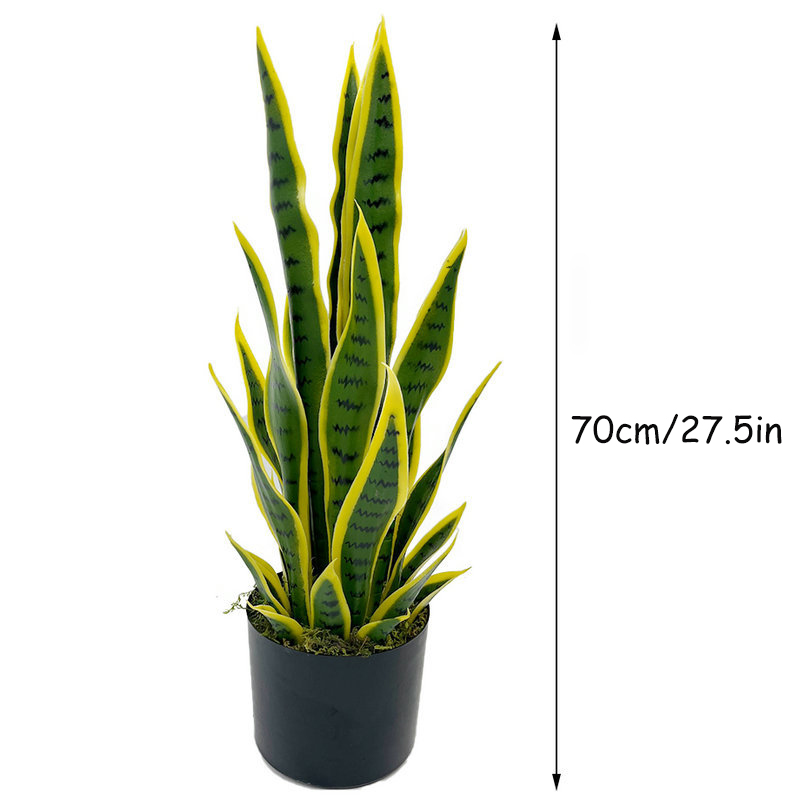 Plante artificielle Sansevieri - Desk Setup Plants avis et prix