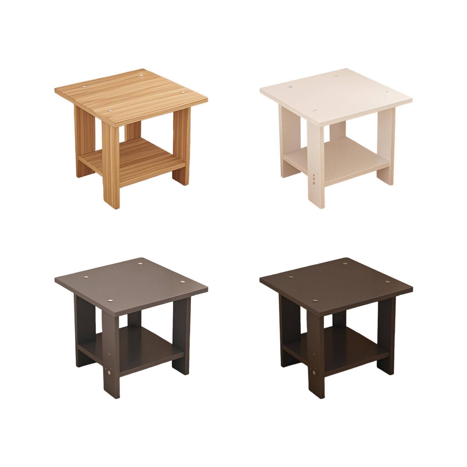 Table d'appoint Double couche  - Desk Setup Minimalist avis et prix