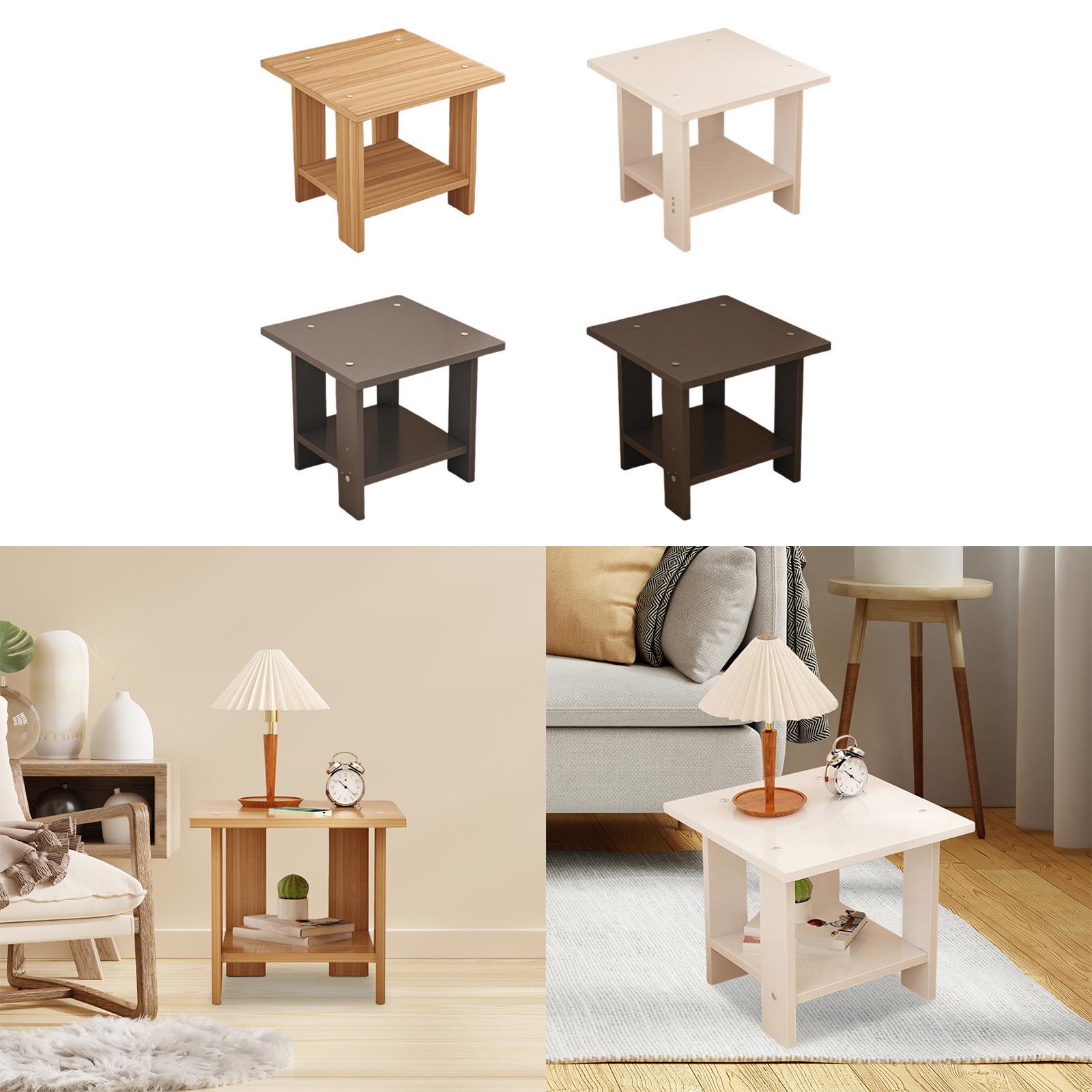 Table d'appoint Double couche  - Desk Setup Minimalist avis et prix