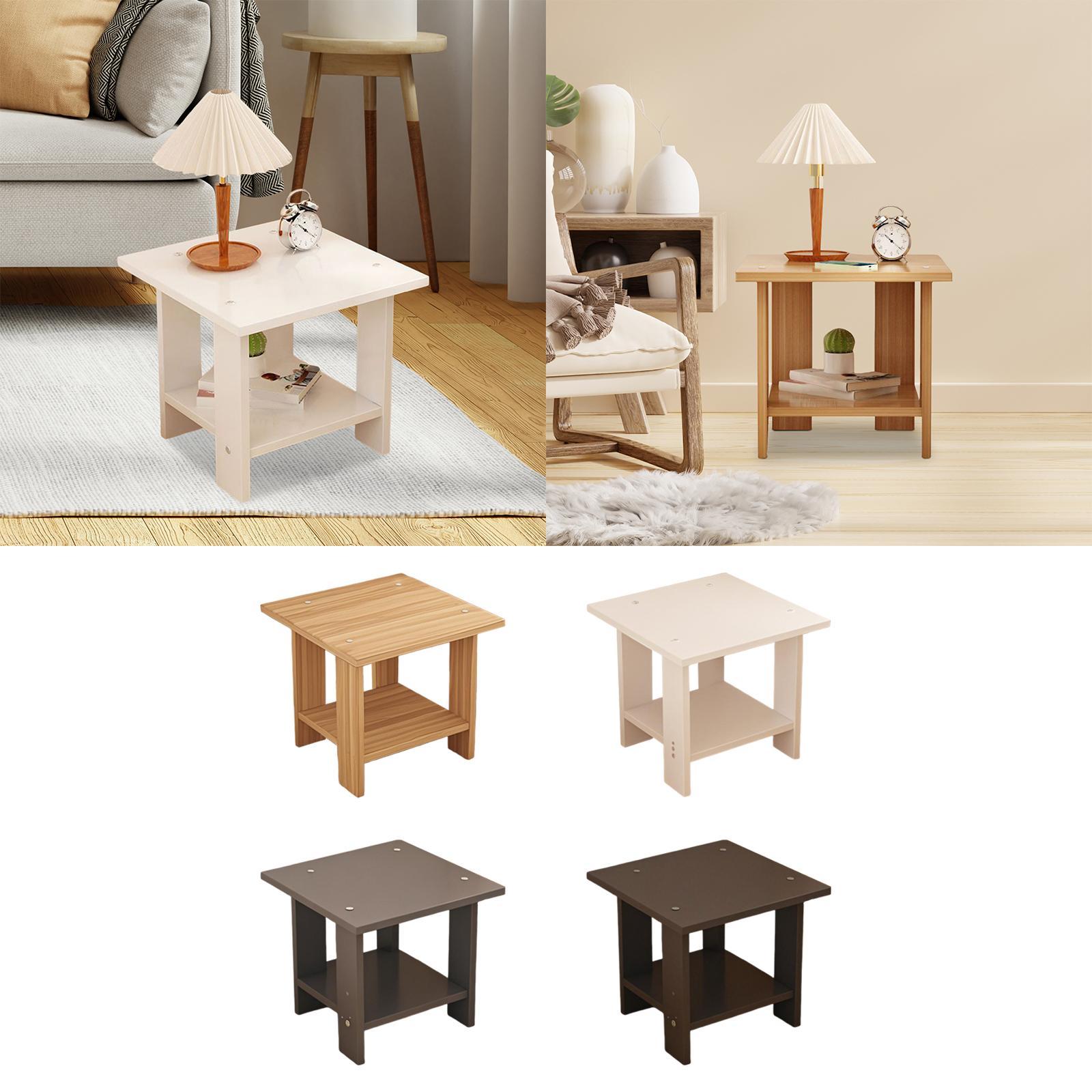 Table d'appoint Double couche  - Desk Setup Minimalist avis et prix