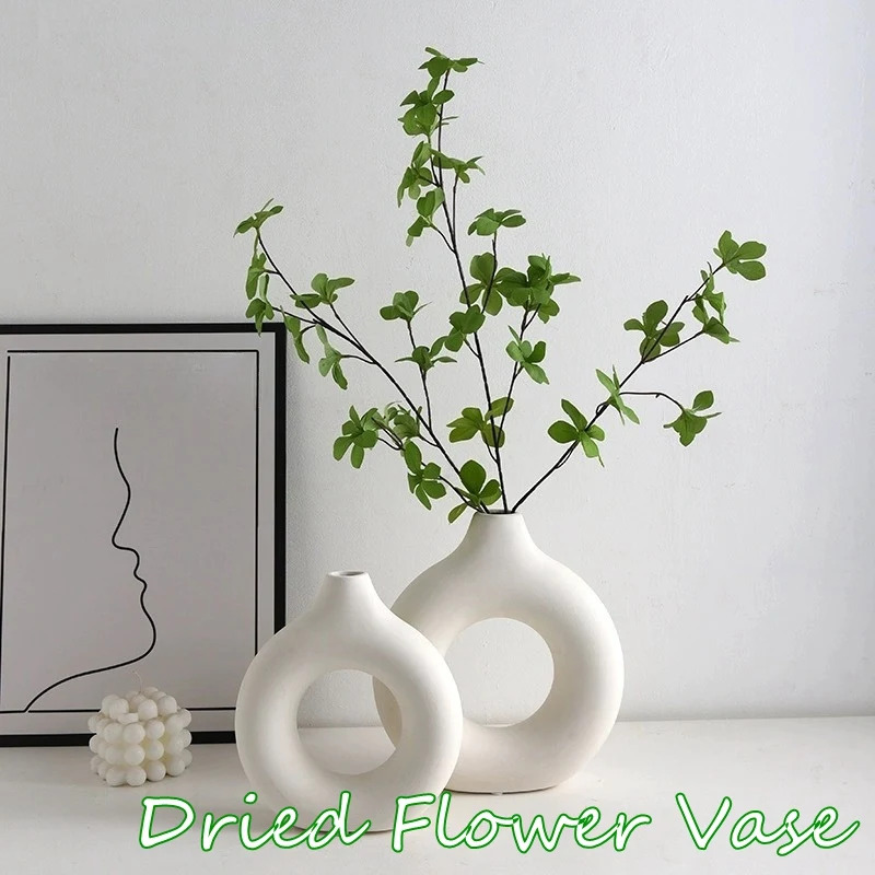 Vase créatif en forme de beign - Desk Setup Minimalist avis et prix