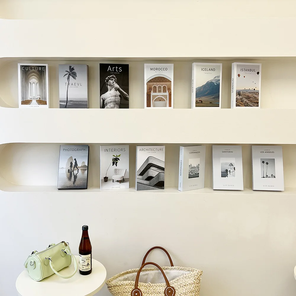 Faux livres décoratifs moderne - Desk Setup Minimalist avis et prix