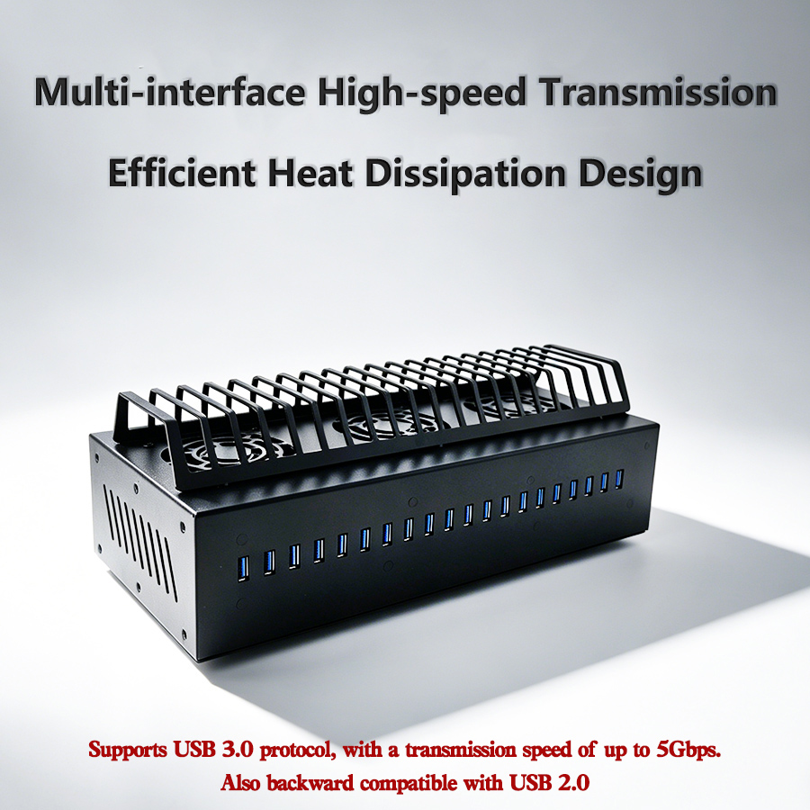 Châssis Hub USB 3.0 20 ports + - Desk Setup Hub avis et prix