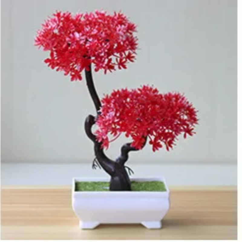 Petit arbre artificiel en pot, - Desk Setup Plants avis et prix