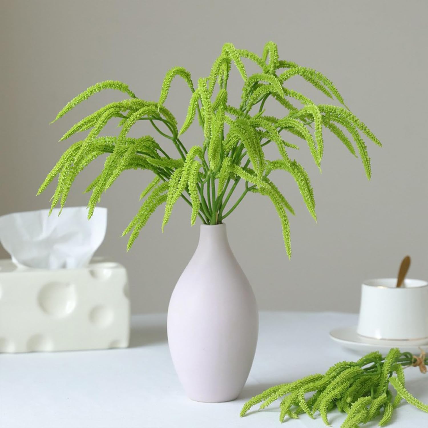 Plantes artificielles, guirlan - Desk Setup Plants avis et prix