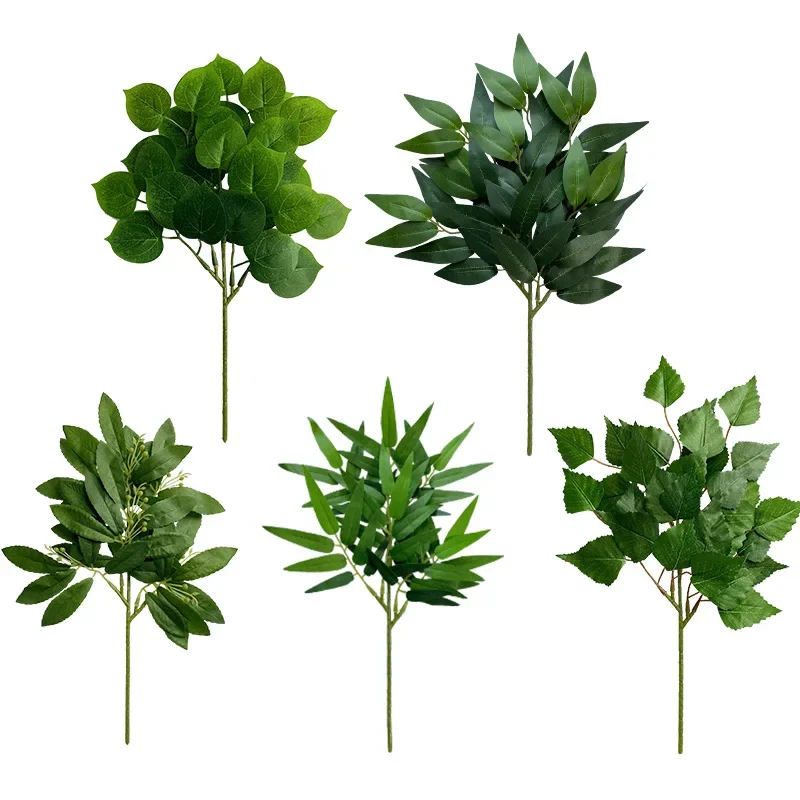 Fausses feuilles d'eucalyptus  - Desk Setup Plants avis et prix