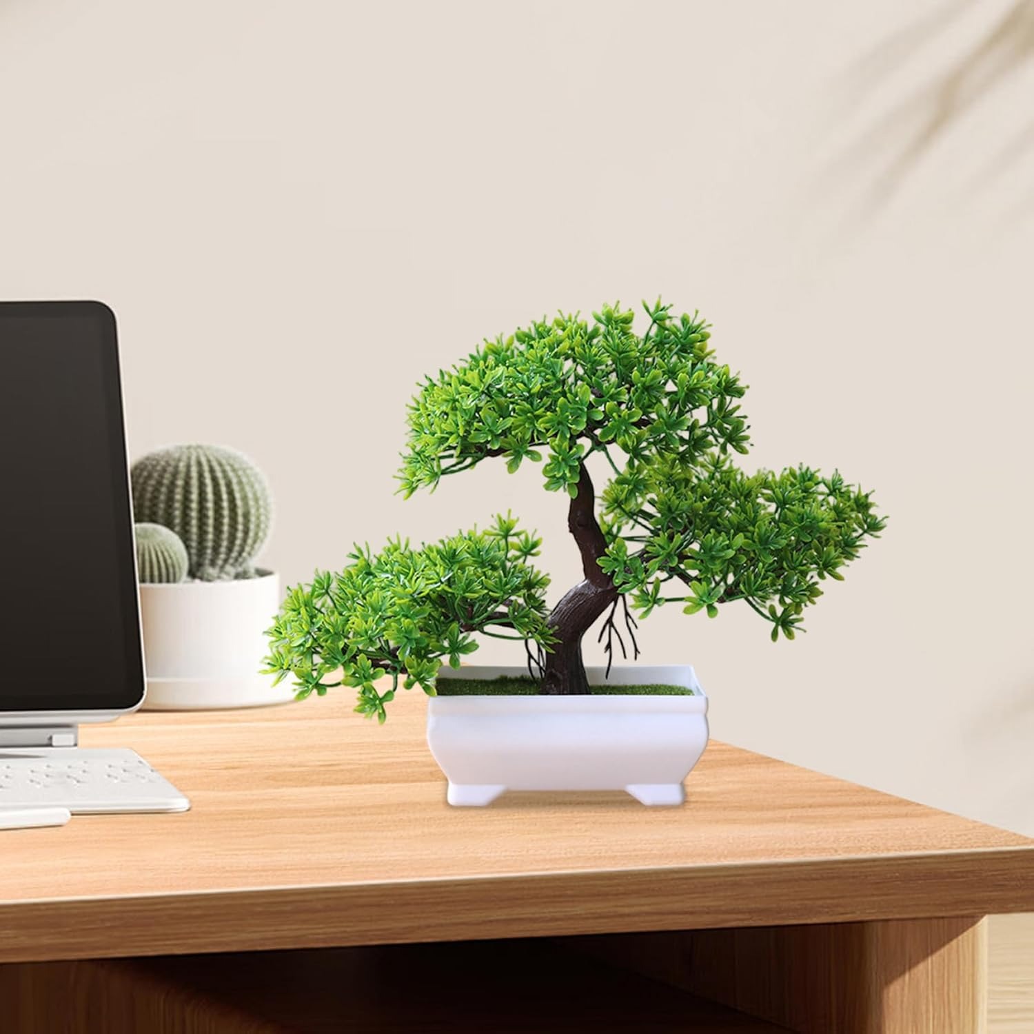 1/2 Pièces Arbre Bonsaï Artifi - Desk Setup Plants avis et prix