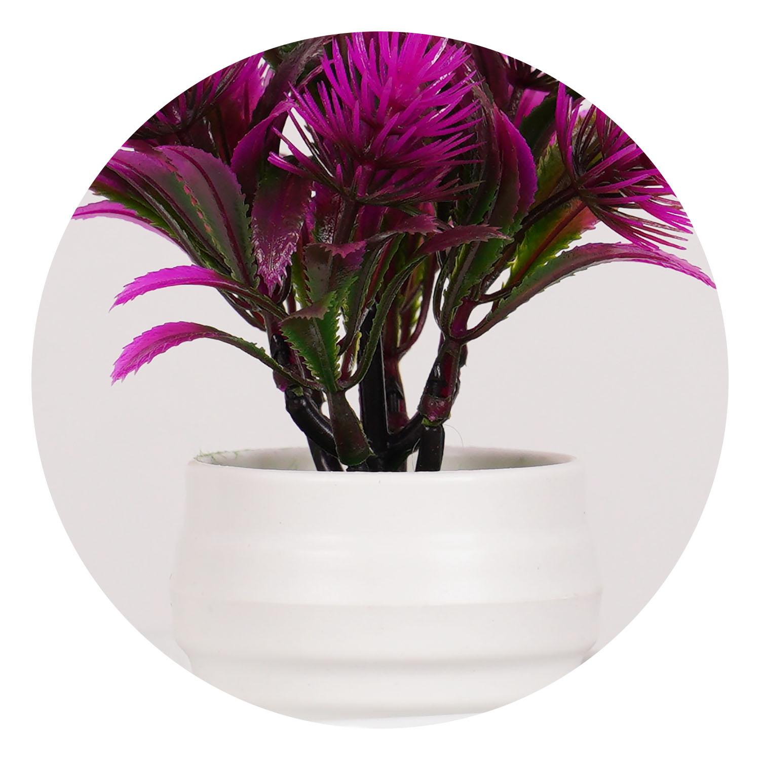 Mini plantes artificielles bon - Desk Setup Plants avis et prix