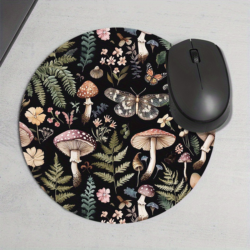 Tapis de souris rond en caoutc - Desk Setup For Office avis et prix