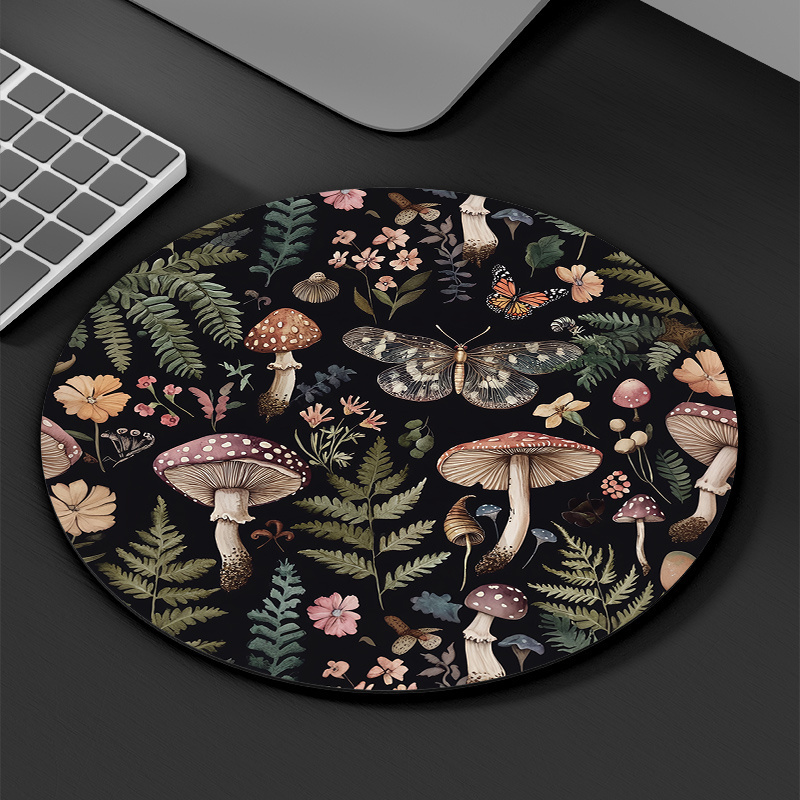 Tapis de souris rond en caoutc - Desk Setup For Office avis et prix